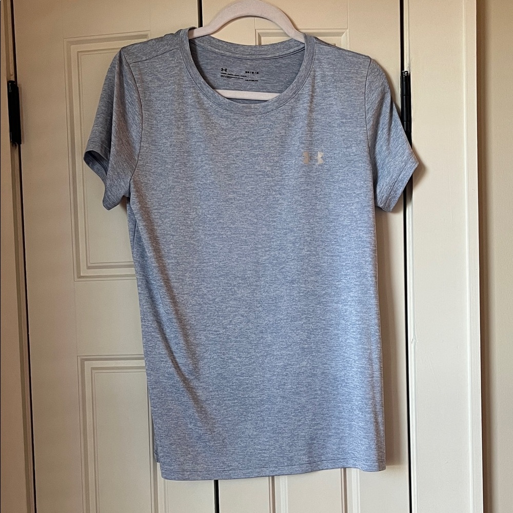 Under Armour Heather Gray Crewneck Tee